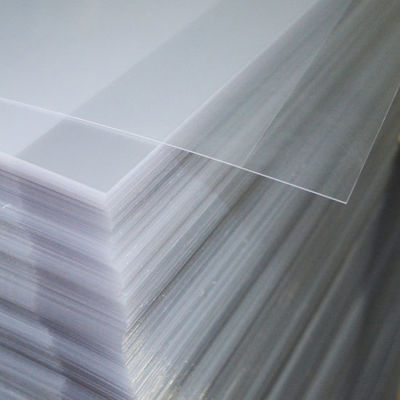 180mic Anti Fog Plastic Transparent PET Film For Face Shield