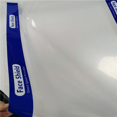 180mic Anti Fog Plastic Transparent PET Film For Face Shield