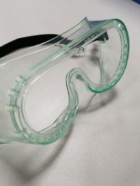 Okulary ochronne odporne na zachlapanie Rama Crystal Clear PVC Przeciw mgielny Eco Friendly